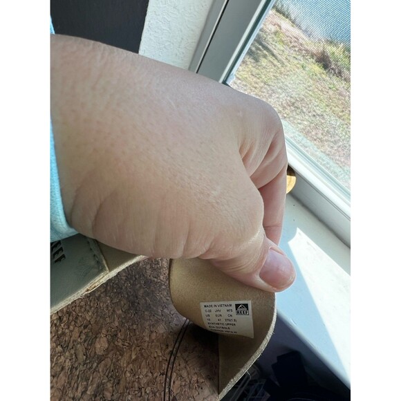 REEF Women’s Vista Hi Platform Sandals in Brown & Ivory Size 10 - Picture 12 of 12